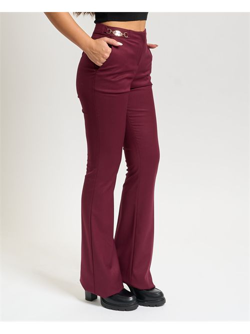 Pantalone A Zampetta Gaelle Paris donna Con Morsetti GAELLE PARIS | GAABW06714RS31